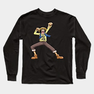 usopp smile happy Long Sleeve T-Shirt